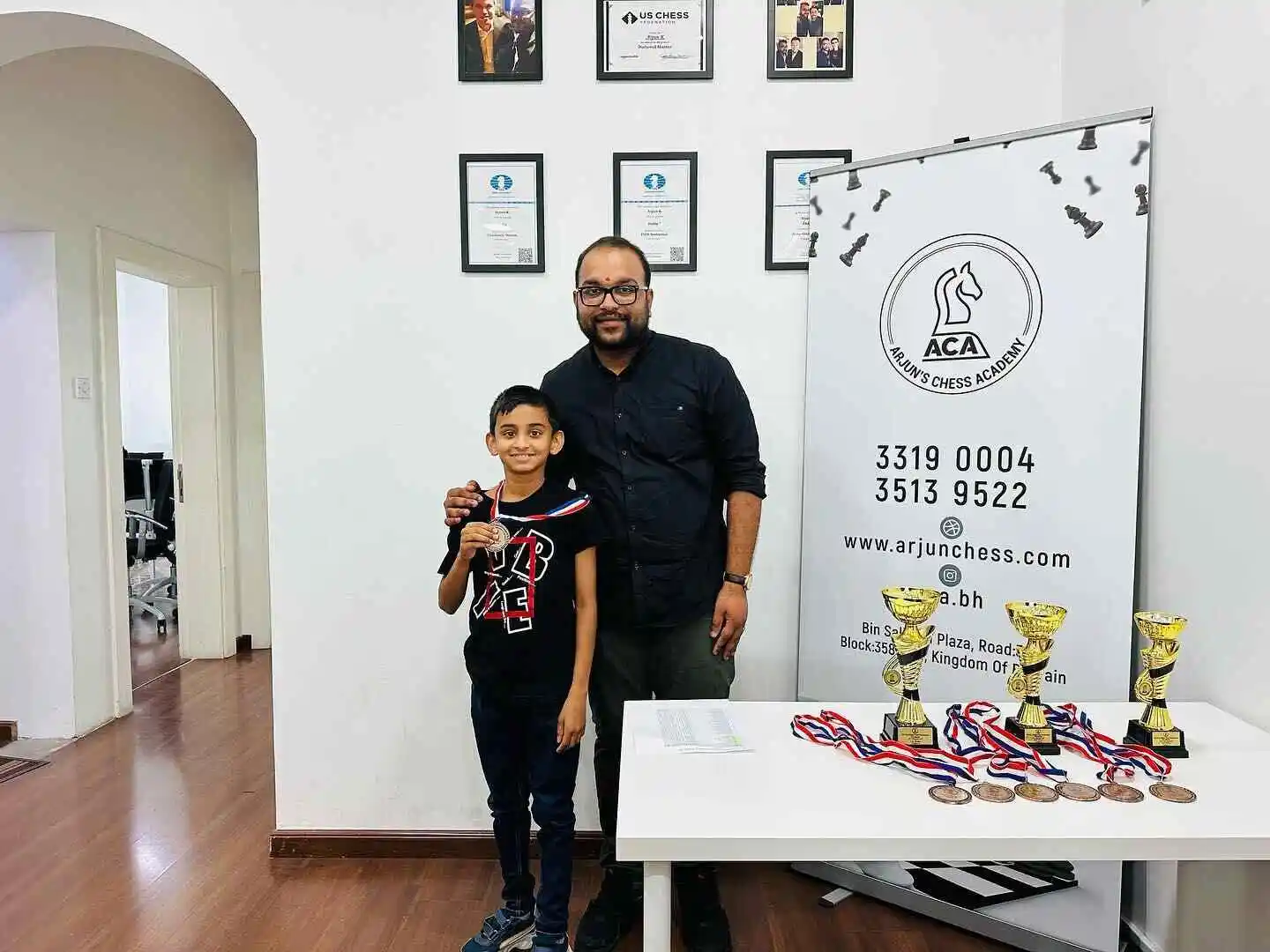 Students Achievements (May) - 5th ACA Rapid Chess Tournament - Eid Special Category B winner 10