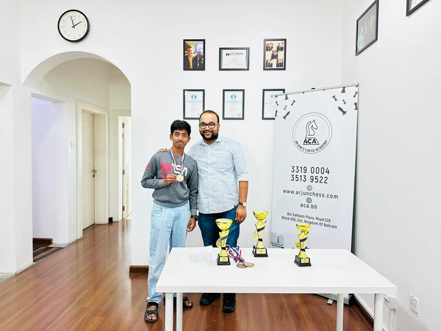 Students Achievements (May) - 5th ACA Rapid Chess Tournament winner 5