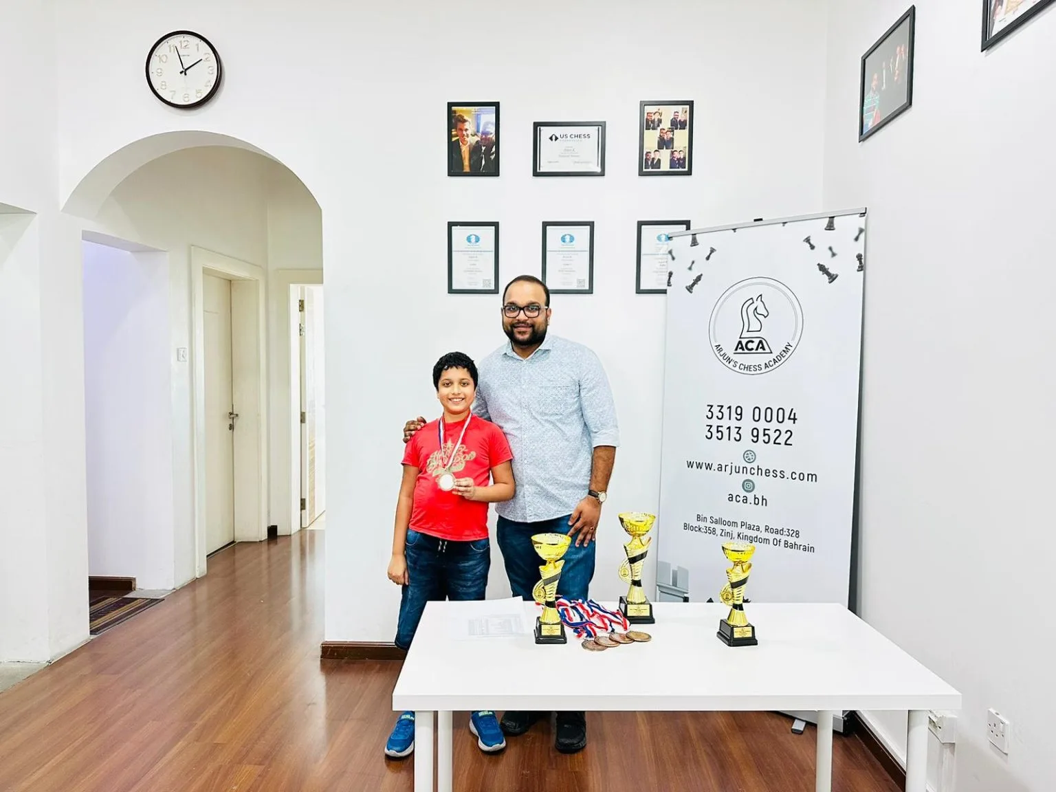 Students Achievements (May) - 5th ACA Rapid Chess Tournament winner 8